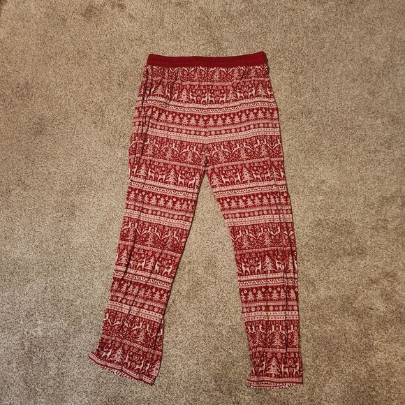 Little Sleepies Reindeer Cheer Men's Pajama Shirt And Pants Size Large - Picture 7 of 7